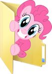  blue_eyes blues27xx equine female folder friendship_is_magic fur hair horse icon looking_at_viewer low_res mammal my_little_pony pink_fur pink_hair pinkie_pie_(mlp) plain_background pony smile solo transparent_background 