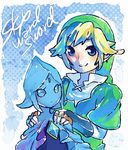  1boy 1girl blonde_hair blue_eyes fi hat link pixiv_thumbnail pointy_ears resized skyward_sword the_legend_of_zelda the_legend_of_zelda:_skyward_sword ukata 