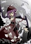  arudente grey hat music mystia_lorelei one_eye_closed singing solo touhou wings 