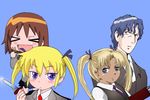  chopsticks crossover gunslinger_girl hillshire kill_me_baby oribe_yasuna sonya_(kill_me_baby) triela victor_hillshire weapon xd 