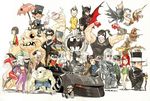  6+boys 6+girls alfred_pennyworth annie_(clayface) bane barbara_gordon bat_signal batgirl batman batman_(series) batmobile batwoman bodysuit bowler_hat brother brothers bruce_wayne butler cassandra_cain catwoman character_request chibi cigarette clayface daughter dc_comics dcau dick_grayson domino_mask dustin_nguyen everyone father father_and_daughter father_and_son floodlight formal harley_quinn harvey_dent hat highres hush hush_(dc) jacket james_gordon jester_cap killer_croc mad_hatter manbat mask monster_boy mr._freeze multicolored_hair multiple_boys multiple_girls name_characters nightwing poison_ivy puppet ra&#039;s_al_ghul ra's_al_ghul robin_(dc) scarecrow_(batman) scarface_(batman) siblings smoking son suit tea the_joker the_penguin the_riddler tim_drake top_hat topless two-face two-tone_hair umbrella ventriloquist_dummy zatanna_zatara 