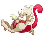  bad_id bad_pixiv_id eevee eye_contact gen_1_pokemon heart looking_at_another mewtwo no_humans noses_touching not_shiny_pokemon pink_eyes pokemon pokemon_(creature) red_eyes shiny_pokemon sitting tail zakki 