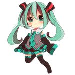 aqua_eyes aqua_hair bad_id bad_pixiv_id chibi detached_sleeves hatsune_miku heart heart-shaped_pupils long_hair looking_at_viewer necktie rinndouk simple_background skirt smile solo symbol-shaped_pupils thighhighs twintails vocaloid 