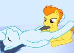  equine fellatio female feral friendship_is_magic horse male mammal my_little_pony oral oral_sex pony sex soarin_(mlp) spitfire_(mlp) straight unknown_artist wonderbolts_(mlp) 