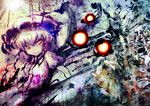  abstract bad_id bad_pixiv_id hat koohee red_eyes remilia_scarlet short_hair solo touhou 