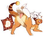 all_fours ampharos anthro avian ball_slap balls beak big_balls big_breasts big_penis bird bodily_fluids breasts cum cum_in_pussy cum_inside cumshot drooling duo ejaculation eyes_closed feathers female female_penetrated freckles from_behind_position fur generation_2_pokemon genital_fluids genitals giidenuts hi_res interspecies larger_female larger_penetrated litha_(stormysparkler) looking_pleasured male male/female male_penetrating male_penetrating_female neck_tuft nintendo orange_body orange_fur ovum penetration penis perching_position pokemon pokemon_(species) riley_(giidenuts) saliva sex simple_background size_difference slap small_but_hung small_dom_big_sub smaller_male sperm_cell tongue tongue_out tuft white_background white_body white_feathers