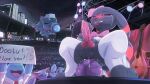 abdominal_bulge anal anal_masturbation anal_penetration anthro being_watched blush bodily_fluids boolu_(ttux3) bottomless bottomless_male city city_background clothed clothing crossdressing crying detailed_background dildo dildo_in_ass dildo_insertion dress eeveelution generation_2_pokemon genital_fluids knot knotted_dildo legwear looking_at_another male masturbation night nintendo object_in_ass penetration pokemon pokemon_(species) precum public public_exposure public_masturbation sex_toy sex_toy_in_ass sex_toy_insertion smile solo tears tears_of_pleasure thigh_highs ttux3 umbreon