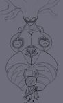 2025 2_horns ambiguous_gender areola areola_outline areola_slip big_breasts biped blush breasts cloak clothing crilix duo elemental_creature female flora_fauna genitals hi_res hollow_knight horn legwear looking_at_another melee_weapon mother_(lore) mother_and_child_(lore) motion_lines nail_(weapon) nipple_outline parent_(lore) parent_and_child_(lore) plant pussy standing team_cherry the_knight_(hollow_knight) thigh_highs treant tree vessel_(species) weapon weapon_on_back white_lady_(hollow_knight) womb_tattoo