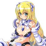  altrene bad_id bad_pixiv_id blonde_hair blue_eyes breasts busou_shinki dd_(ijigendd) doll_joints large_breasts long_hair mecha_musume navel solo thighhighs 