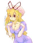  bangs gloves oekaki raina solo touhou yakumo_yukari 