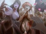  breasts chrome_(mon-musu_quest!) cum cum_in_pussy foursome group_sex huge_breasts internal_cumshot mon-musu_quest mon-musu_quest! monster_girl multiple_girls necrophilia nude rape reverse_rape un_do zombie zombie_girls 