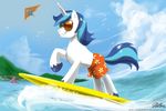  beach birds blue_hair boat cloth clothed clothing cloud equine eyewear female feral friendship_is_magic hair hang_glider horn horse john_joseco long_hair male mammal multi-colored_hair my_little_pony pony sea seaside shining_armor_(mlp) short smile sunglasses surf trixie_(mlp) two_tone_hair unicorn water wave 