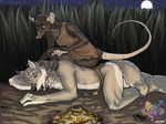  campfire canine dreamcatcher duo female furoticon male mammal moon night rat rodent sash sleeping spackered stealing thief topless tribes_of_tanglebrook wolf 