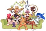  :p @_@ animal_ears bangs barefoot bell blue_eyes blue_lipstick blunt_bangs blush bob_cut bra breasts buttons cake camisole casual cat_ears cat_tail cerebella_(skullgirls) cleavage controller couch d: dark_skin double_(skullgirls) drinking drinking_straw everyone extra_mouth eyepatch eyeshadow facial_mark filia_(skullgirls) food game_controller gloves glowing glowing_eyes hair_ornament hair_over_one_eye hairpin jingle_bell lampshade lingerie lipstick living_clothes long_hair long_sleeves looking_back makeup mask mechanical_arms medium_breasts monster ms._fortune_(skullgirls) multiple_girls mundane_utility nail no_hat no_headwear no_pants no_shoes open_mouth outstretched_arms painwheel_(skullgirls) pajamas pale_skin parasoul_(skullgirls) peacock_(skullgirls) pigeon-toed pizza playing_games ponytail red_eyes rtil samson_(skullgirls) scar see-through sharp_teeth sitting skullgirls socks surgical_mask tail teeth tongue tongue_out tray underwear valentine_(skullgirls) vice-versa_(skullgirls) white_gloves 