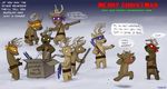  cervine christmas donner english_text games holidays humor kobb mammal reindeer rudolf rudolph snow tears teenage_mutant_ninja_turtles text weapon 