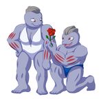  female machoke male pok&eacute;mon romantic swimsuit 