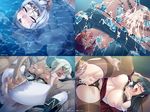  4girls abs aftersex ahegao ass azuma_kamimura blue_eyes body_writing breasts cara_cromwell cara_the_blood_lord carla_the_blood_lord censored clothed_female_nude_male cum cum_in_mouth cum_in_pussy cum_inside cum_on_ass cum_on_body cum_on_breasts cum_on_lower_body cum_on_upper_body fingering fucked_silly glasses kagami kagami_hirotaka kiss kitae_uehara large_breasts lilith-soft marika_krishna multiple_girls pool prostitution sex sweat tally tally_marks white_hair 