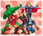 avengers captain_america hawkeye hulk iron_man marvel tagme thor 