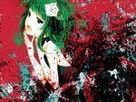  flowers gumi rose tears vocaloid yayoi_(egoistic_realism) 