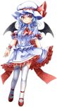  maguro_(gulen-x) remilia_scarlet stockings thighhighs touhou wings 