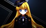  blonde_hair blue_eyes cap daiteikoku long_hair retia_adolf uniform 