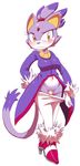  amber_eyes applesarcum blaze_the_cat blush breasts cat censored clothing feline female flower gloves hair high_heels leggings legwear mammal navel panties plain_background ponytail purple purple_body purple_hair sega solo sonic_(series) sunibee underwear undressing white_background 