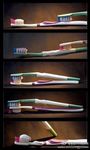  inanimate tagme toothbrush toothpaste 