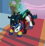  friendship_is_magic my_little_pony queen_chrysalis sharpy shining_armor 