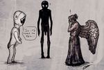 doctor_who enderman minecraft scp-173 the_scp_foundation weeping_angel 