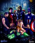  avengers black_widow blucanary captain_america hawkeye hulk iron_man marvel natasha_romanoff scarlett_johansson thor 