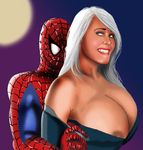  black_cat marvel peter_parker pippopappo3 spider-man 