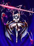  red_eyes remilia_scarlet solo spear_the_gungnir touhou wings 