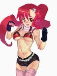  bikini_top breasts long_hair medium_breasts oira_(kagaribi) solo tengen_toppa_gurren_lagann thighhighs underboob yoko_littner 