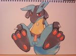  lucario pokemon tagme yuzu_kurosaki 