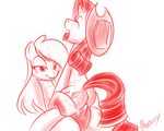  applejack friendship_is_magic kloudmutt my_little_pony rarity 