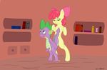  apple_bloom barsikrus friendship_is_magic gis my_little_pony spike 