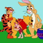  piglet pooh rabbit tigger winnie_the_pooh 