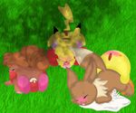  crossover eevee kirby pikachu pokemon vulpix 