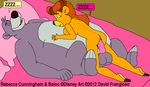  after_sex afterglow anthro balls baloo bear bed breasts brown_fur brown_hair butt chubby cowgirl_position david_frangioso disney duo female female_on_top fur hair lying male mammal nude on_back on_top penetration penis pussy rebecca_cunningham sex side_boob sleeping somnophilia straddling straight talespin text vaginal vaginal_penetration vein 