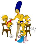  bart_simpson lisa_simpson maggie_simpson marge_simpson the_simpsons 