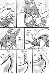  black_and_white comic cum english_text erection female greyscale haychel lucario male monochrome nintendo penetration penis pidgeot pok&#233;mon pok&eacute;mon sex straight text vaginal vaginal_penetration video_games 