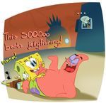  patrick_star spongebob_(artist) spongebob_squarepants squidward_tentacles tagme 