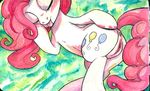  anus balloon butt buttercup_saiyan cutie_mark equine eyes_closed female feral friendship_is_magic hair horse mammal my_little_pony pink_hair pinkie_pie_(mlp) pony pussy solo tongue tongue_out 