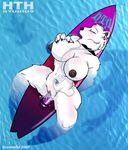  bella_(hth) breasts crowchild dildo ear_piercing female fur high_tail_hall hth_studios ipod mammal masturbation music penetration piercing polar_bear pussy sex_toy solo surfboard vaginal vaginal_penetration water white white_fur wide_hips 