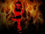  alonguy big_breasts black_hair breasts cat cgi demigoddess feline female fire hair invalid_tag leash legwear looking_at_viewer mammal natasha_onyx photo_background sandals skirt stockings 