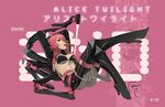  alice_twilight bikini_top breasts crossed_legs david_semsei energy_sword gloves high_heels legs lips long_legs lying medium_breasts no_more_heroes no_more_heroes_2 pink_eyes pink_hair shoes short_hair sitting skull solo sword thighs underboob wavy_hair weapon 