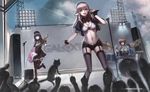  cleavage guitar megane neko stockings thighhighs yykuaixian 