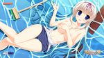  areola breast_hold moonstone princess_evangile school_swimsuit swimsuits tagme wallpaper wet 