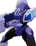  accel_world armor cyan_pile duel_avatar male_focus mayuzumi_takumu solo 