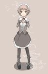  bangs gothic maid nagato_yuki pantyhose shiki_(no-reply) short_hair solo suzumiya_haruhi_no_yuuutsu 